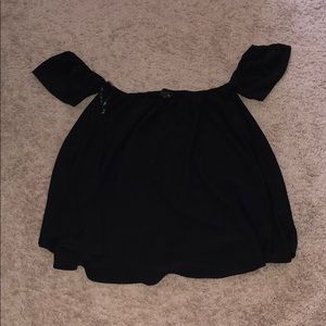 Jeans by Buffalo off the shoulder top (size LG)